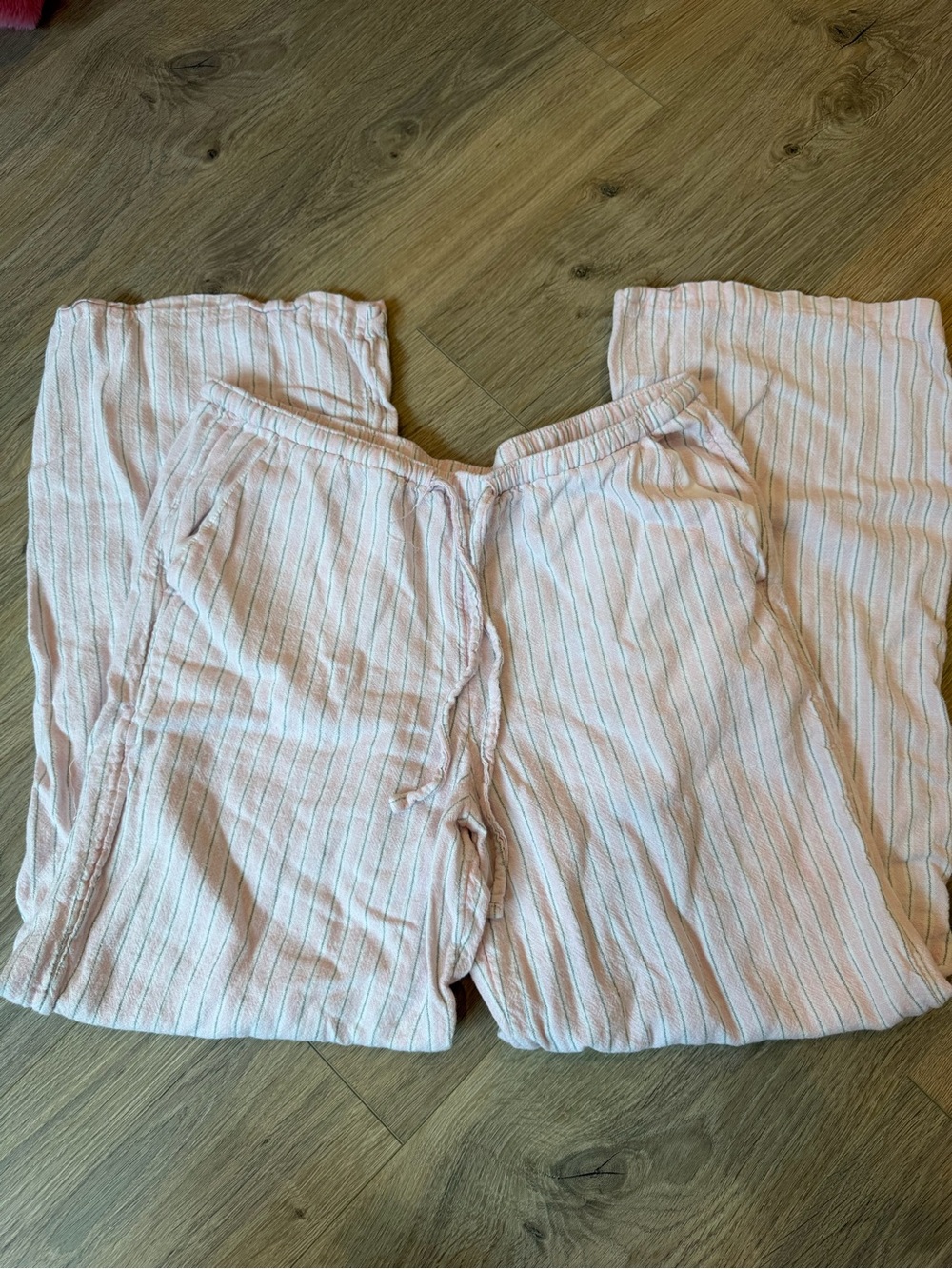 Hollister Pink Linen Pants (S)